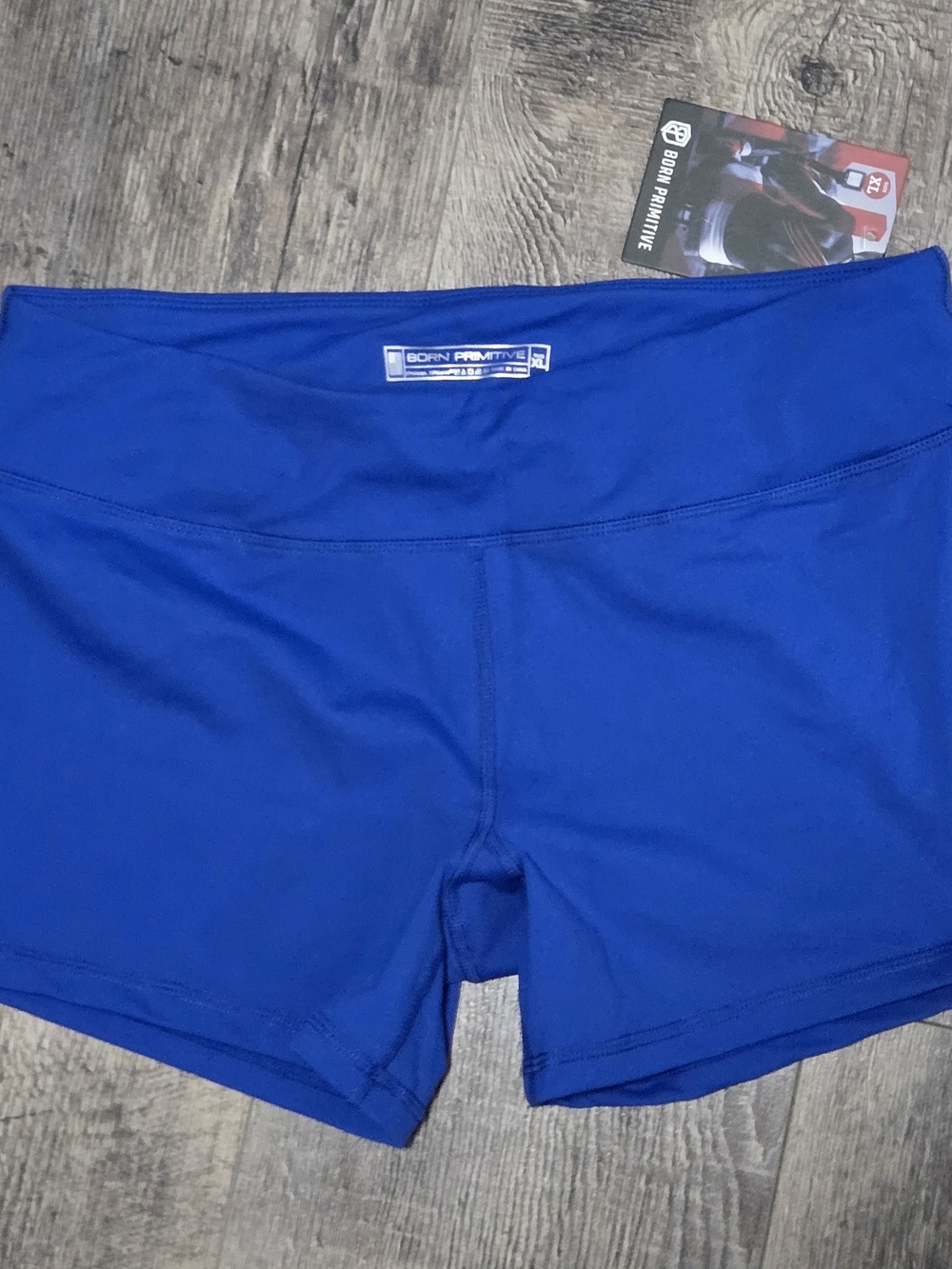 Born Primitive Royal Blue Women's Bike Shorts